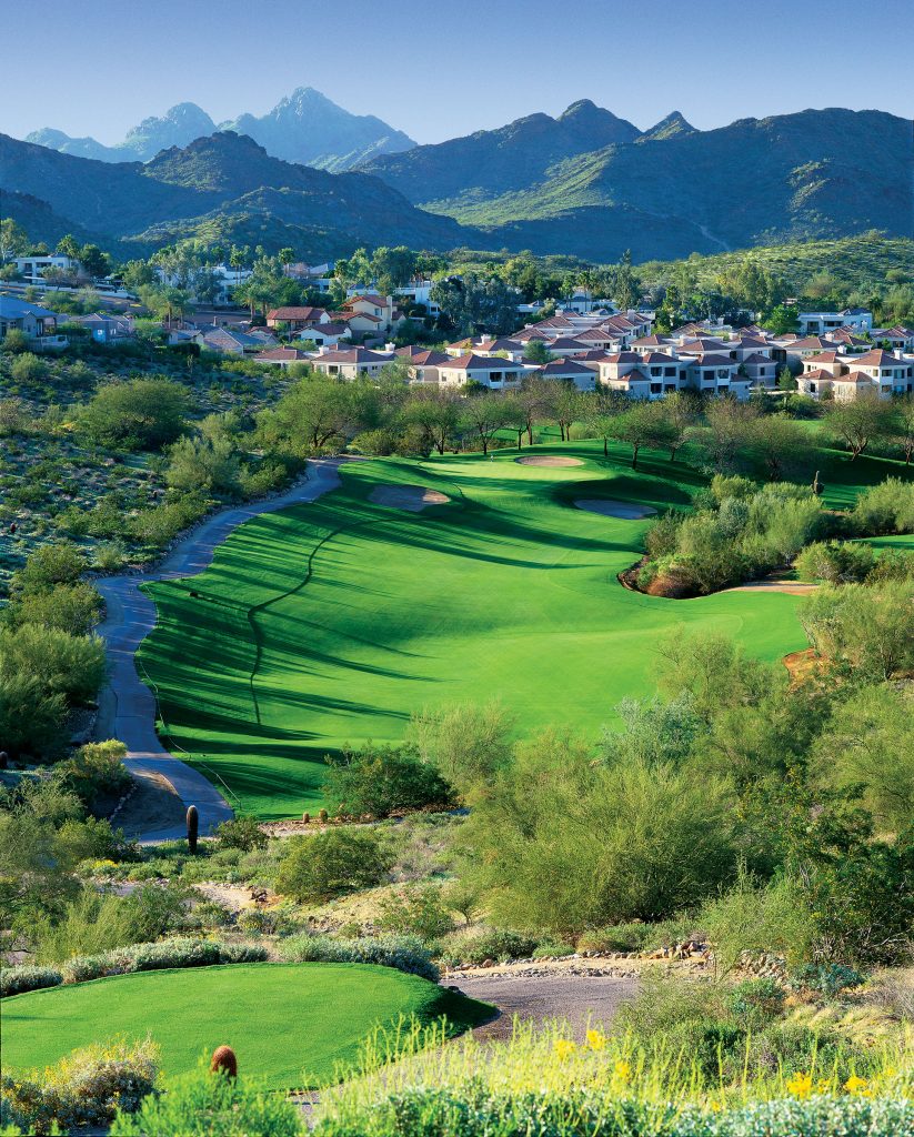 Beautiful view from hole 10 at Lookout Mountain Golf Course